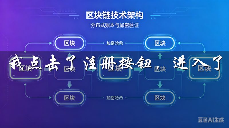 我点击了注册按钮，进入了注册页面。