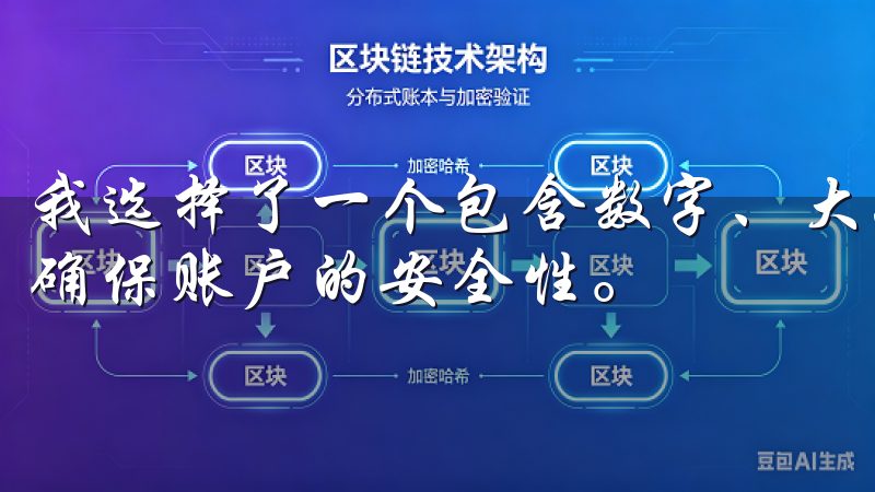 我选择了一个包含数字、大小写字母和特殊字符的复杂密码，以确保账户的安全性。