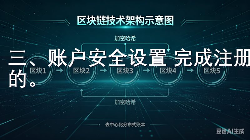 三、账户安全设置 完成注册后，进行账户安全设置是非常重要的。
