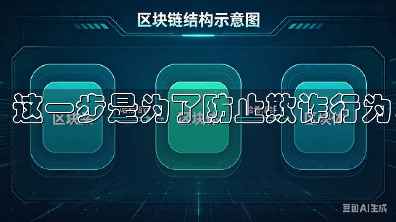 这一步是为了防止欺诈行为，保护您的账户安全。
