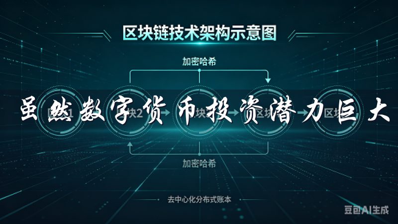 虽然数字货币投资潜力巨大，但同样伴随着高风险。