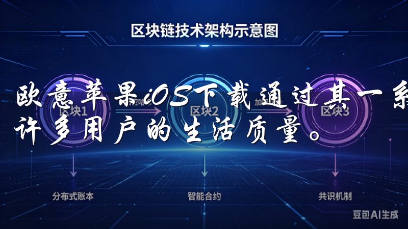 欧意苹果iOS下载通过其一系列的无障碍功能，极大地改善了许多用户的生活质量。