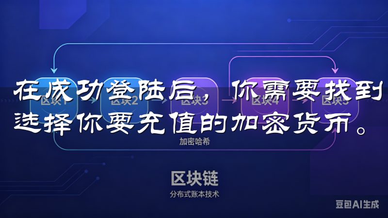 在成功登陆后，你需要找到“资产管理”或“充值”选项，然后选择你要充值的加密货币。