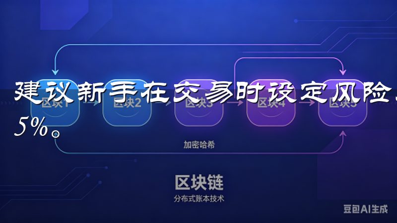 建议新手在交易时设定风险承受范围，例如不超过总资金的2-5%。