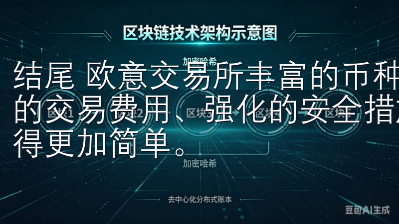 结尾 欧意交易所丰富的币种选择、用户友好的交易界面、透明的交易费用、强化的安全措施以及优质的客服服务，使得投资变得更加简单。
