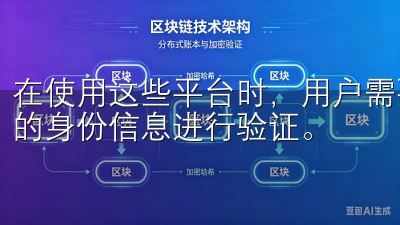 在使用这些平台时，用户需要进行注册，创建账户，并提供必要的身份信息进行验证。