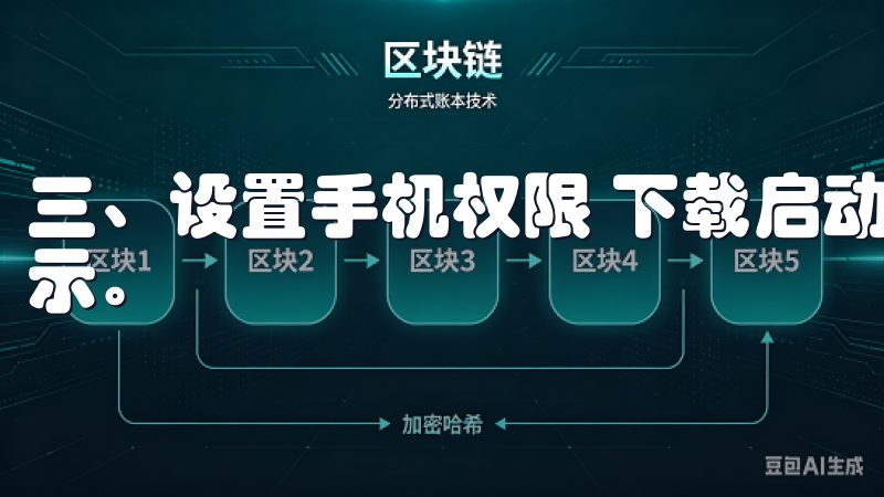 三、设置手机权限 下载启动时，可能会出现关于手机权限的提示。