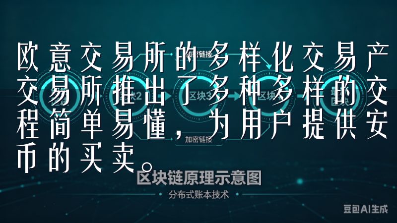 欧意交易所的多样化交易产品 为了满足不同用户的需求，欧意交易所推出了多种多样的交易产品我们的欧易APP下载安装过程简单易懂，为用户提供安全可靠的交易环境，支持多种数字货币的买卖。