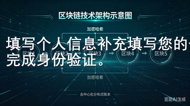 填写个人信息补充填写您的个人详细信息，如姓名、地址等，以完成身份验证。