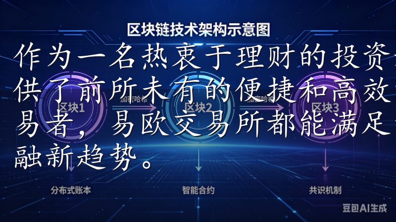 作为一名热衷于理财的投资者，我发现欧易交易所APP为我提供了前所未有的便捷和高效的投资体验无论您是新手还是资深交易者，易欧交易所都能满足您的交易需求，助您轻松掌握数字金融新趋势。