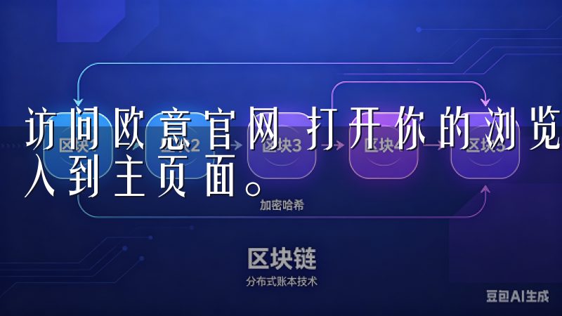 访问欧意官网 打开你的浏览器,输入欧意的官方网站地址,进入到主页面。