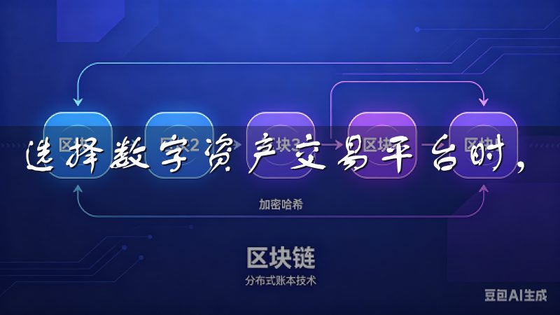 选择数字资产交易平台时，安全性无疑是第一考量。