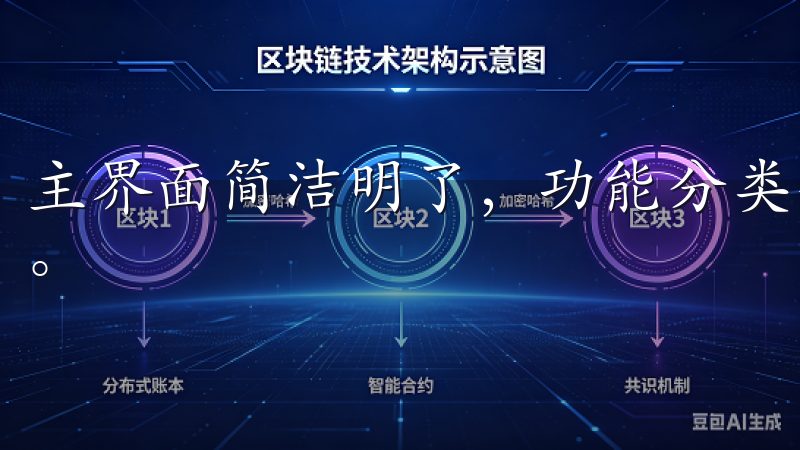 主界面简洁明了，功能分类合理，让用户可以快速上手各种操作。