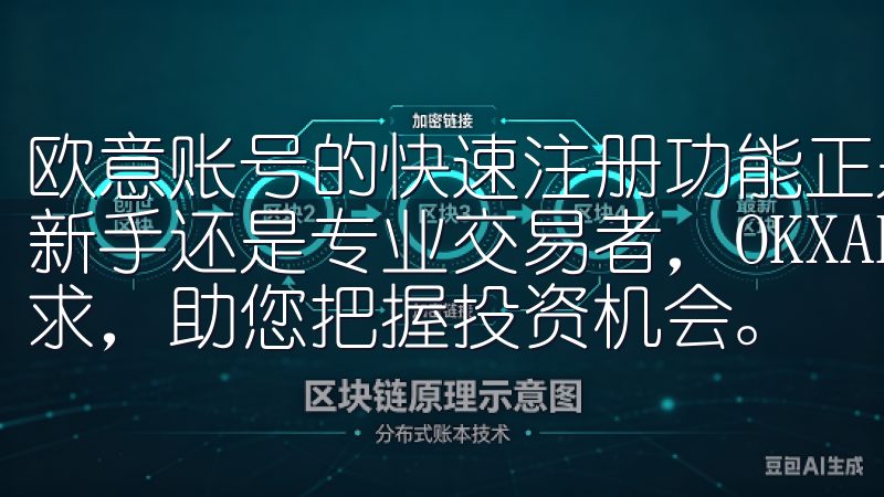 欧意账号的快速注册功能正是为了满足这种需求而设计的无论是新手还是专业交易者，OKXAPP官方苹果版都能满足您的需求，助您把握投资机会。