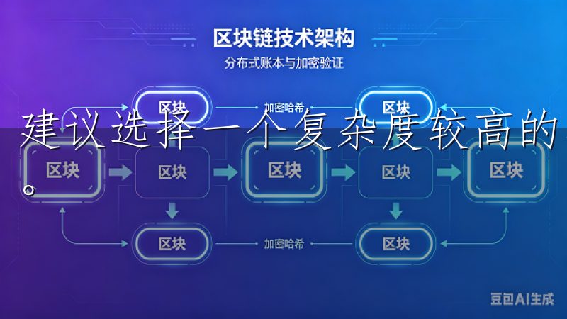 建议选择一个复杂度较高的密码，以提高安全性，防止账户被盗。