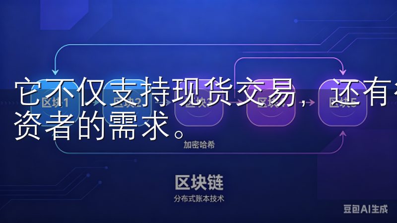 它不仅支持现货交易，还有衍生品交易和借贷服务，满足不同投资者的需求。