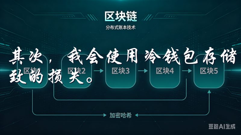 其次，我会使用冷钱包存储大部分资产，避免因平台安全问题导致的损失。
