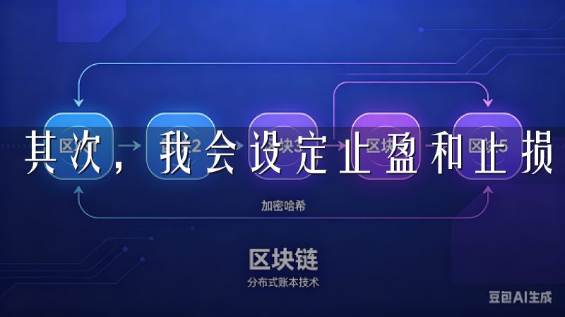 其次，我会设定止盈和止损点，以控制风险，避免情绪化交易。