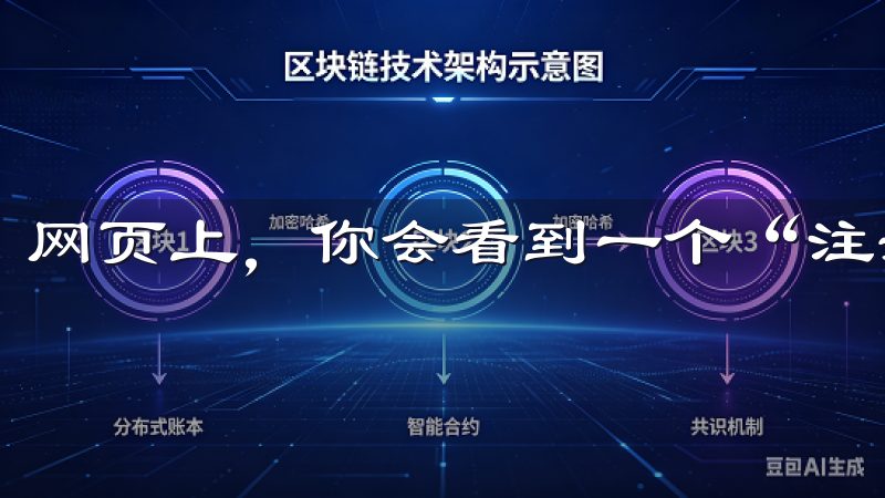 网页上，你会看到一个“注册”按钮，通常位于页面的右上角。