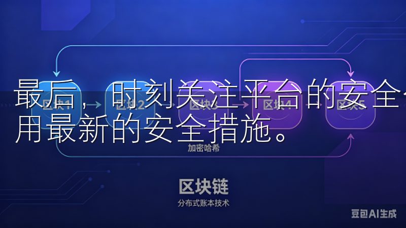 最后，时刻关注平台的安全公告，及时更新软件和插件，确保使用最新的安全措施。