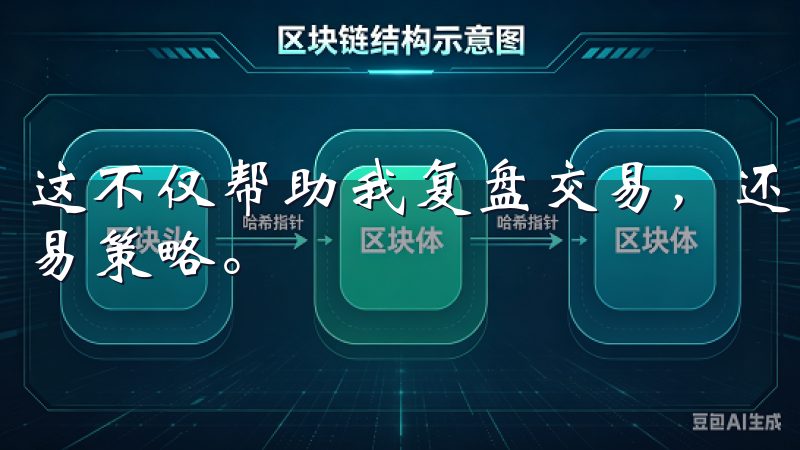 这不仅帮助我复盘交易，还能从中总结经验教训，优化未来的交易策略。