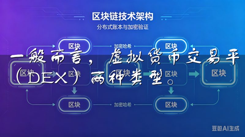 一般而言，虚拟货币交易平台分为中心化（CEX）和去中心化（DEX）两种类型。