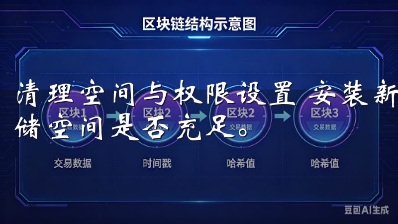 清理空间与权限设置 安装新的APP版本前，检查您的设备存储空间是否充足。