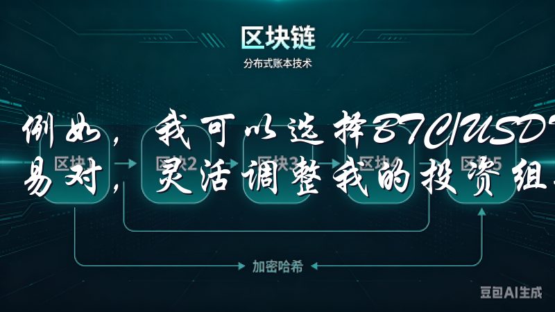例如，我可以选择BTC/USDT、ETH/BTC等多种交易对，灵活调整我的投资组合。