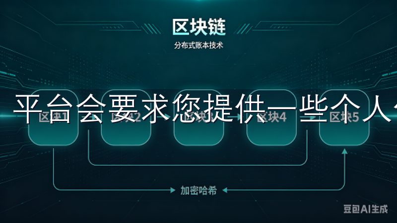 平台会要求您提供一些个人信息，以确保账户的安全性。
