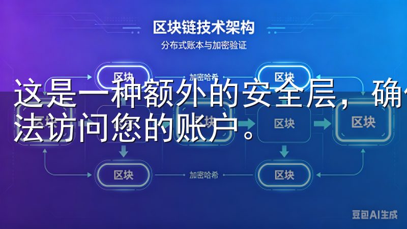 这是一种额外的安全层，确保即使有人获取了您的密码，依然无法访问您的账户。