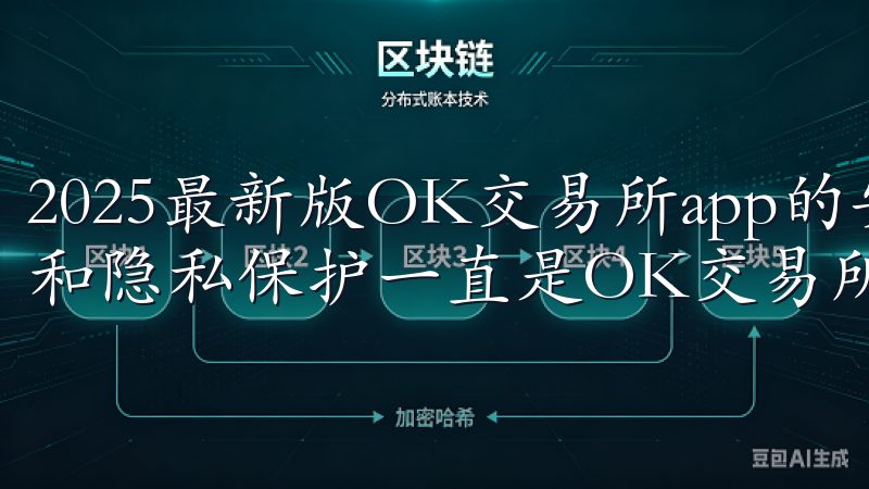 2025最新版OK交易所app的安全性与隐私保护 安全性和隐私保护一直是OK交易所的核心关注点。