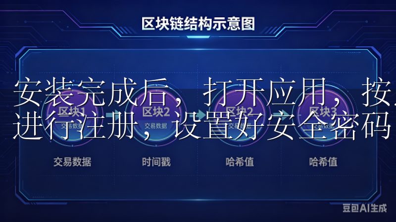 安装完成后，打开应用，按照提示输入您的手机号码或电子邮件进行注册，设置好安全密码，以保护您的账户安全。