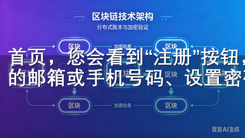 首页，您会看到“注册”按钮，点击后需填写相关信息，包括您的邮箱或手机号码、设置密码等。