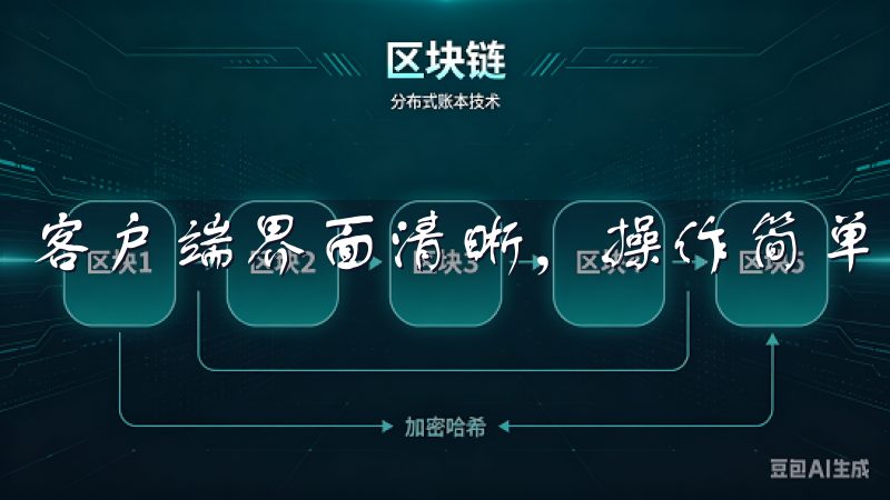 客户端界面清晰，操作简单，符合人机工程学设计。