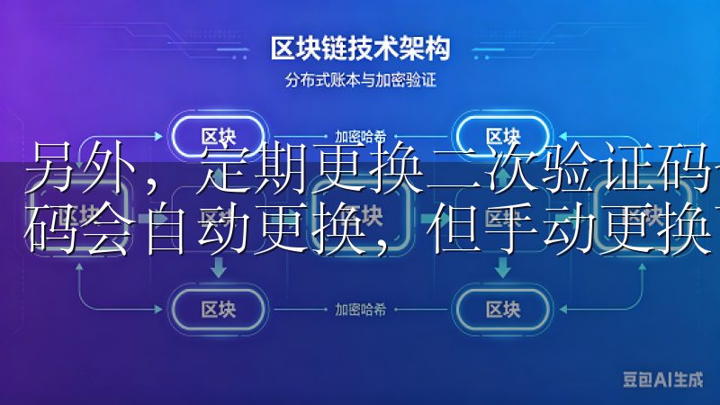 另外，定期更换二次验证码也是一个好习惯，虽然谷歌验证器的码会自动更换，但手动更换可以让你更有安全感。