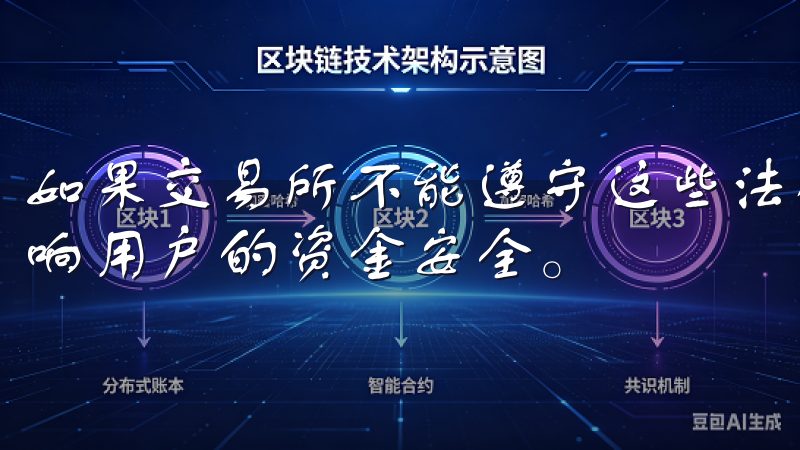如果交易所不能遵守这些法律规定，便有可能面临法律风险，影响用户的资金安全。