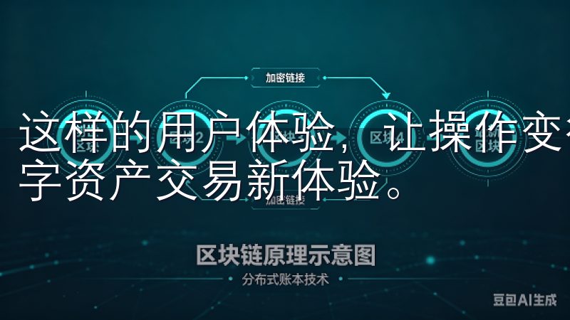 这样的用户体验，让操作变得更加流畅，帮助我们更好地掌握数字资产交易新体验。