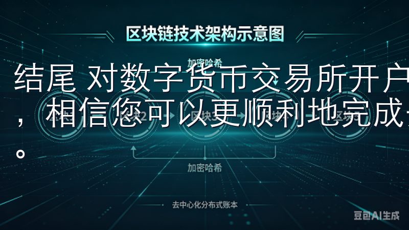 结尾 对数字货币交易所开户流程的详细了解与常见问题的解答，相信您可以更顺利地完成开户，开启自己的数字货币投资之旅。