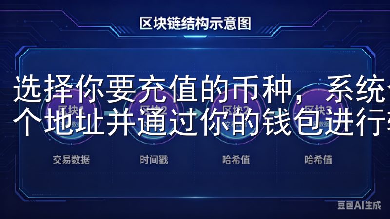选择你要充值的币种，系统会生成一个唯一的充值地址，复制这个地址并通过你的钱包进行转账。