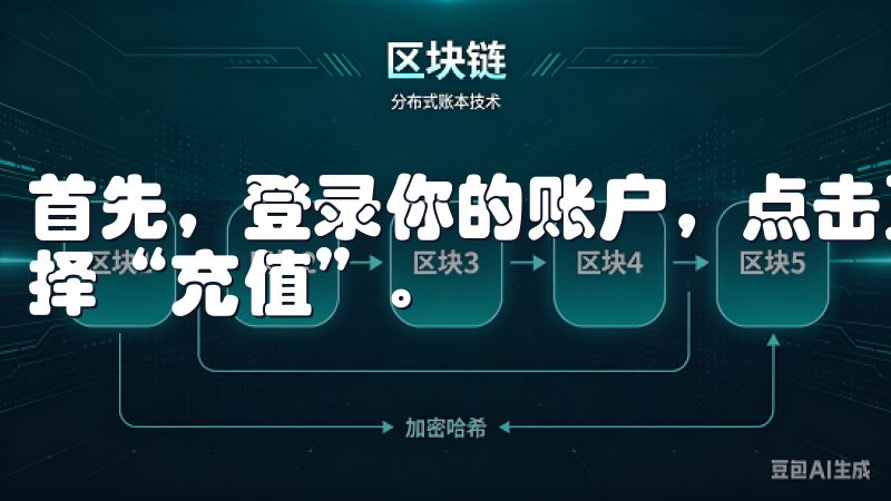首先，登录你的账户，点击页面右上角的“资产”按钮，然后选择“充值”。