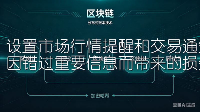 设置市场行情提醒和交易通知，您可以及时掌握市场动态，减少因错过重要信息而带来的损失。