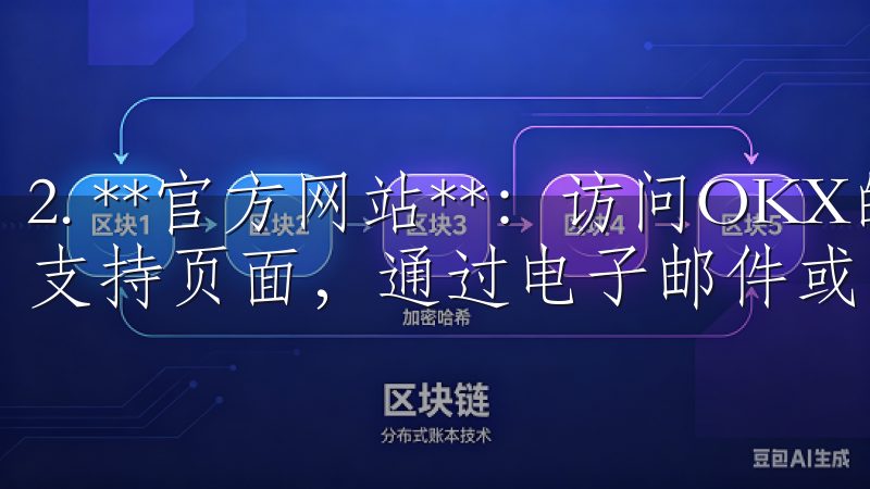 2. **官方网站**：访问OKX的官网，查找相关的客户支持页面，通过电子邮件或电话与客服取得联系。