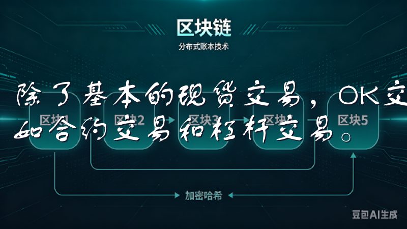 除了基本的现货交易，OK交易所还提供了多种高级交易功能，如合约交易和杠杆交易。