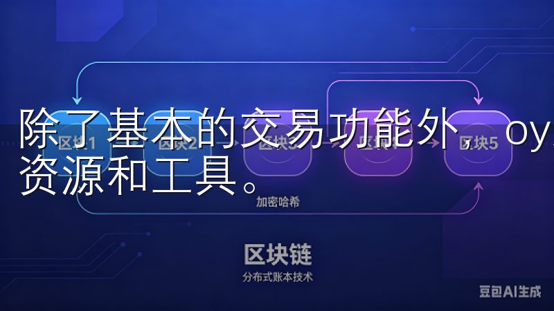 除了基本的交易功能外，oy交易所app还提供了丰富的交易资源和工具。