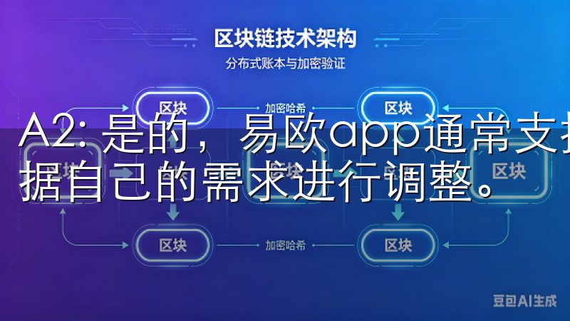 A2: 是的，易欧app通常支持多种语言设置，用户可以根据自己的需求进行调整。