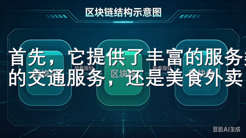 首先，它提供了丰富的服务类型，无论是优质的酒店预订、便捷的交通服务，还是美食外卖，它都能满足你的需求。