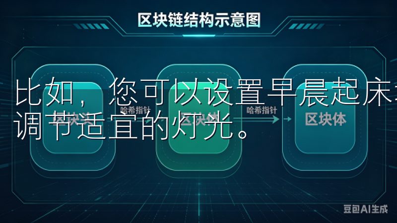 比如，您可以设置早晨起床场景，自动打开窗帘、启动咖啡机、调节适宜的灯光。