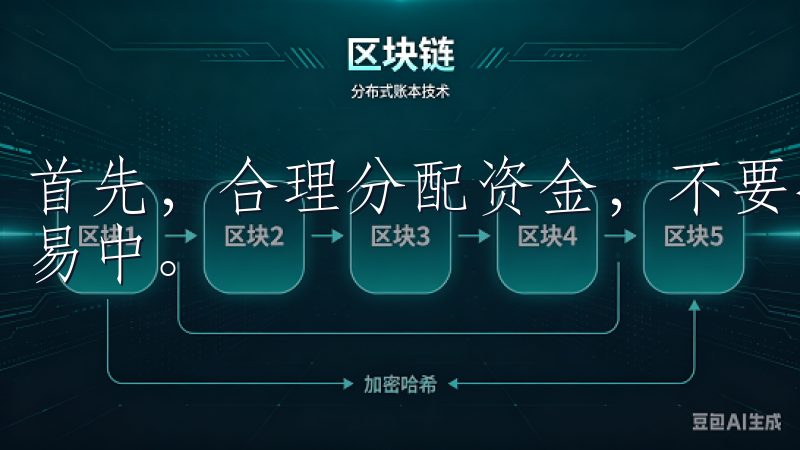 首先，合理分配资金，不要将所有资金投入到一个币种或一次交易中。