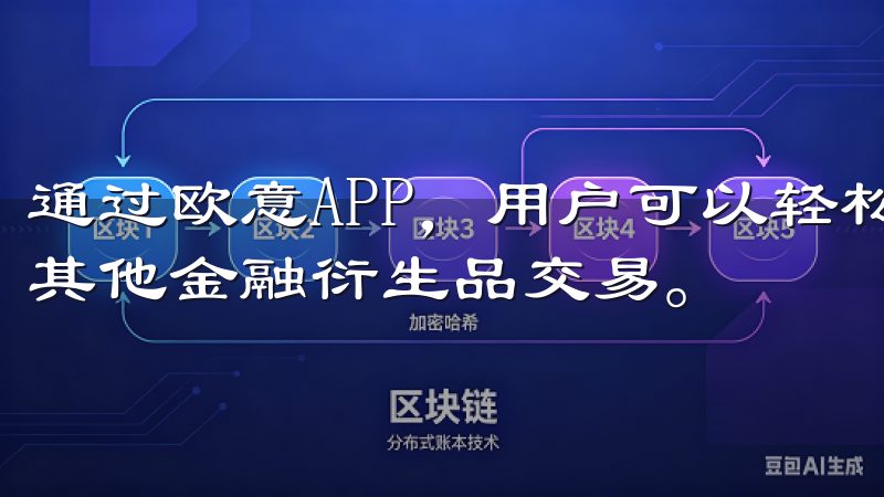 通过欧意APP，用户可以轻松进行外汇交易、加密货币交易及其他金融衍生品交易。