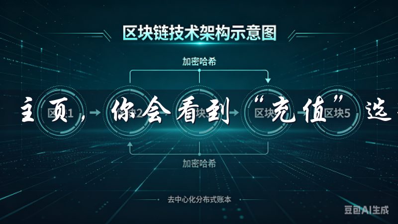 主页，你会看到“充值”选项，按照提示进行操作即可。